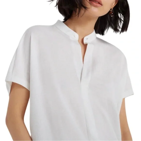 Club Monaco Jandina White Shirt Oversize Nordstrom L - Picture 3 of 13
